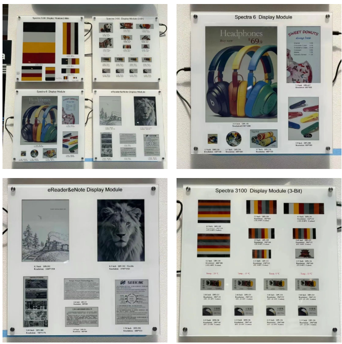 Seekink E Ink display modules