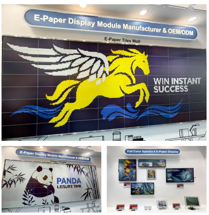E Ink Prism 3 modular decorative wall